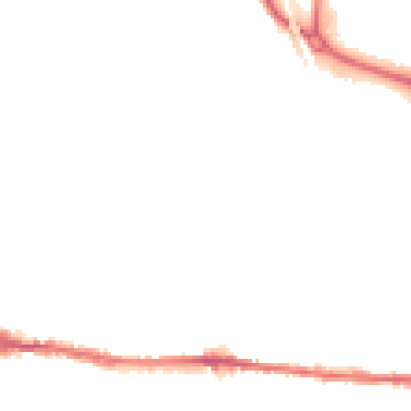 Night-time road noise heatmap for CO1 2UT