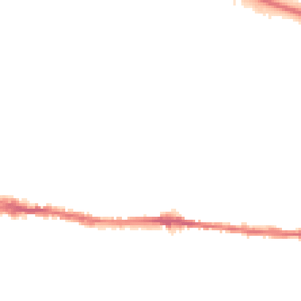 Night-time road noise heatmap for CO1 2WA