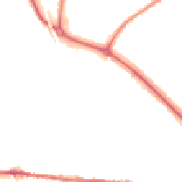 Night-time road noise heatmap for CO1 2WF