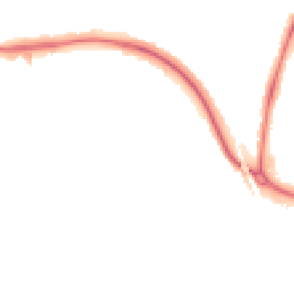 Night-time road noise heatmap for CO1 2YU