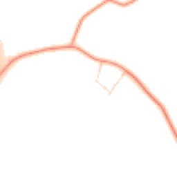 Daytime road noise heatmap for CO10 0BD
