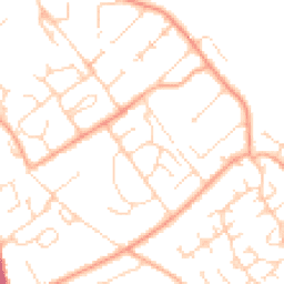 Daytime road noise heatmap for CO10 0EZ