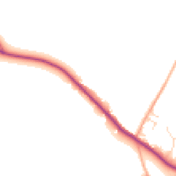 Daytime road noise heatmap for CO10 0QH