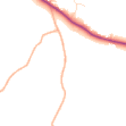 Daytime road noise heatmap for CO10 0QZ