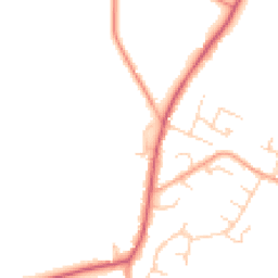 Daytime road noise heatmap for CO10 0SB