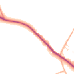 Daytime road noise heatmap for CO10 0XW