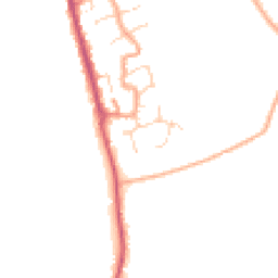 Daytime road noise heatmap for CO10 0ZJ