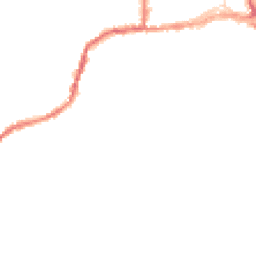 Night-time road noise heatmap for CO10 2BD