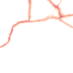Night-time road noise heatmap for CO10 2GA