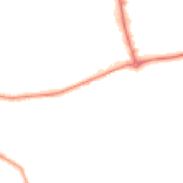 Night-time road noise heatmap for CO10 2PL