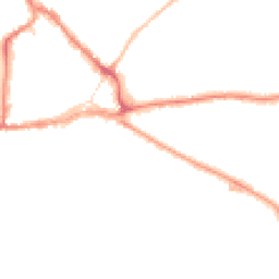 Night-time road noise heatmap for CO10 2XA