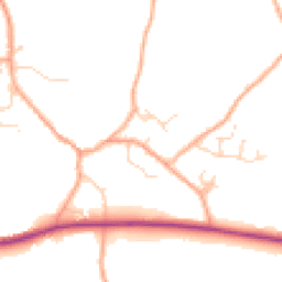 Daytime road noise heatmap for CO10 5HH