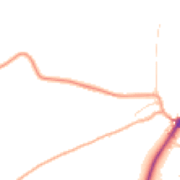 Daytime road noise heatmap for CO10 7EZ