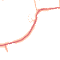 Daytime road noise heatmap for CO10 8BE