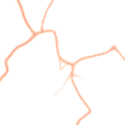 Daytime road noise heatmap for CO10 8JP