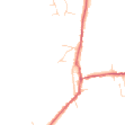 Daytime road noise heatmap for CO10 8PT