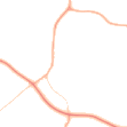 Daytime road noise heatmap for CO10 9PP