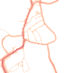 Daytime road noise heatmap for CO10 9RB