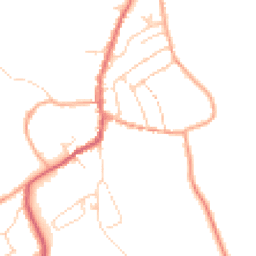 Daytime road noise heatmap for CO10 9RW
