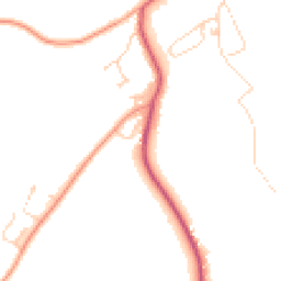 Daytime road noise heatmap for CO10 9SZ
