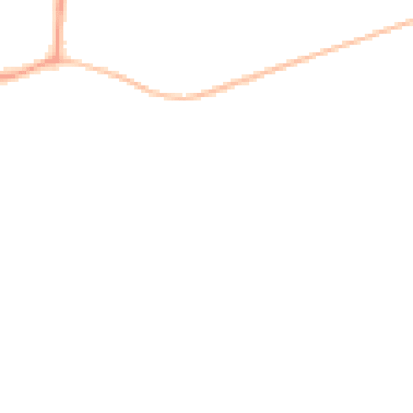Night-time road noise heatmap for CO11 2GF