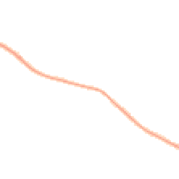 Daytime road noise heatmap for CO11 2SN