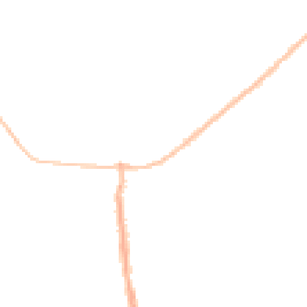 Night-time road noise heatmap for CO13 0AA