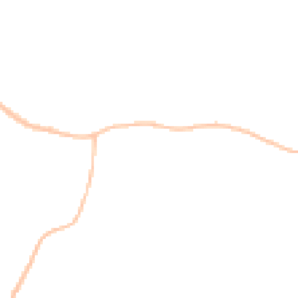 Night-time road noise heatmap for CO13 0LG