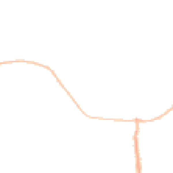 Night-time road noise heatmap for CO13 0QJ