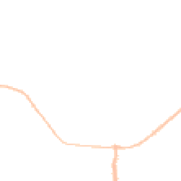 Night-time road noise heatmap for CO13 0QP