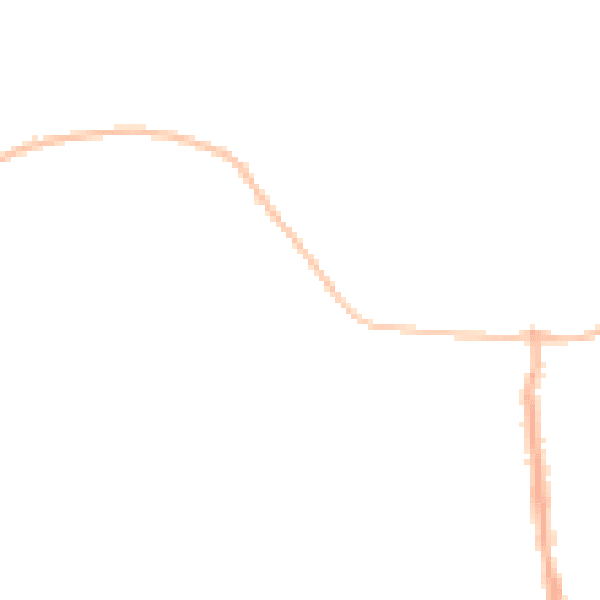 Night-time road noise heatmap for CO13 0RD