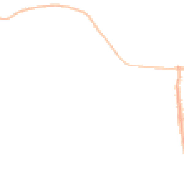 Night-time road noise heatmap for CO13 9LF