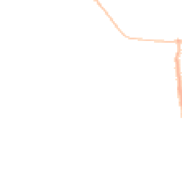 Night-time road noise heatmap for CO13 9LS