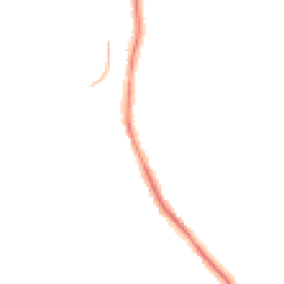 Night-time road noise heatmap for CO2 0AA