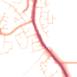 Daytime road noise heatmap for CO2 0AP