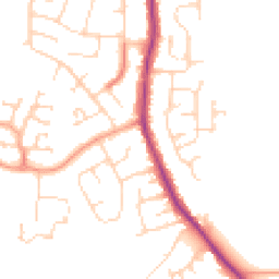Daytime road noise heatmap for CO2 0BR