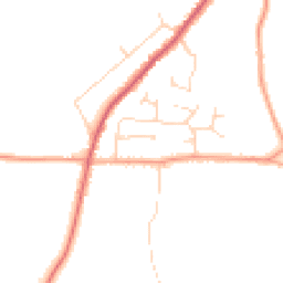 Daytime road noise heatmap for CO2 0JR