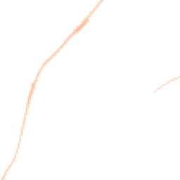 Night-time road noise heatmap for CO2 0LW