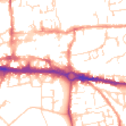 Daytime road noise heatmap for CO2 7DT