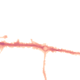 Night-time road noise heatmap for CO2 7DT
