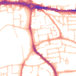Daytime road noise heatmap for CO2 7FX