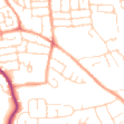 Daytime road noise heatmap for CO2 7LS