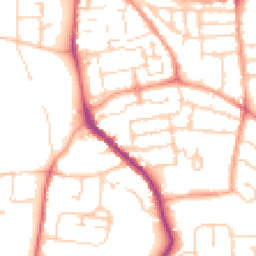 Daytime road noise heatmap for CO2 7RT
