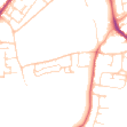 Daytime road noise heatmap for CO2 7UN