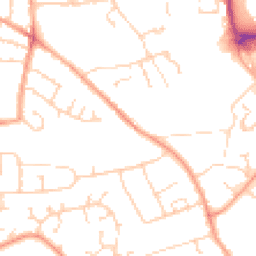 Daytime road noise heatmap for CO2 8AA