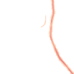 Night-time road noise heatmap for CO2 8LW