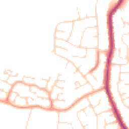 Daytime road noise heatmap for CO2 8YT