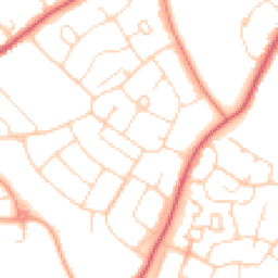Daytime road noise heatmap for CO2 9EF