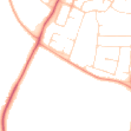 Daytime road noise heatmap for CO2 9GR