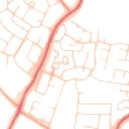 Daytime road noise heatmap for CO2 9HF
